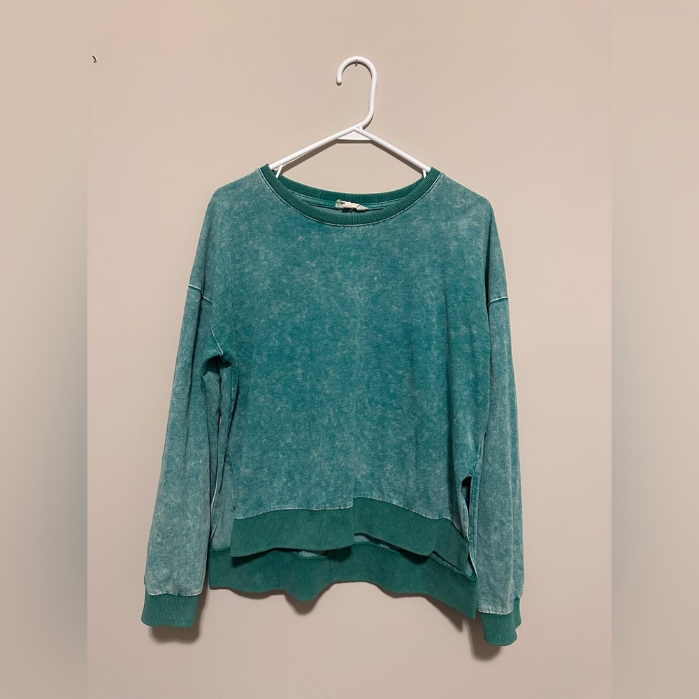 Promesa Teal Casual Top